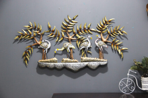 Metal Wall Art With LED