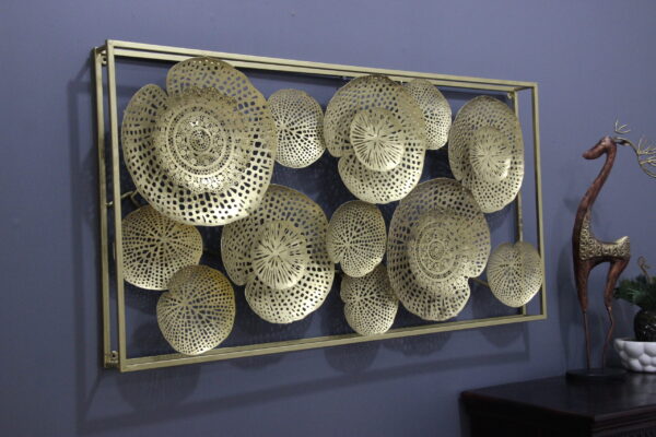 Stylish Metal Wall Art | Amazing Flower Hanging Decor for your Home & Office