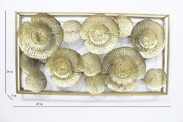 Stylish Metal Wall Art | Amazing Flower Hanging Decor for your Home & Office