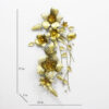 Exclusive Metal Leaf Wall Decor | Amazing Flower Wall Art for your Home & Office Decor