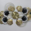 Attractive Metal Wall Clock with Fascinating Look