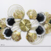 Attractive Metal Wall Clock with Fascinating Look