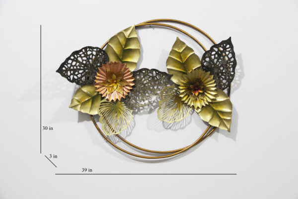Decorative Metal Leaf Wall Art | Wall Decor to Enhance the Appreance of your Home