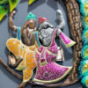Amazing Peacock Wall Art With LED | Radha Krishna Art for Home & Office Decor