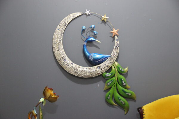 Metal Peacock Wall Art With LED | Peacock Wall Decor to Enhance the look of your Home