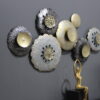 Amazing Metal Multicolour Wall Art | Flower Wall Hanging for your Home & Office Decor
