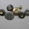 Amazing Metal Multicolour Wall Art | Flower Wall Hanging for your Home & Office Decor