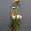 Exclusive Metal Swan & Flower With LED | Beautiful Swan Decor to Enhance the Appreance of your Home