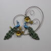 Metal Peacock Wall Art With LED