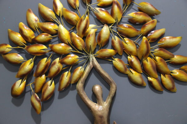 Attractive Metal Decorative Tree Wall Art | Exclusive Brass Tree Wall Decor