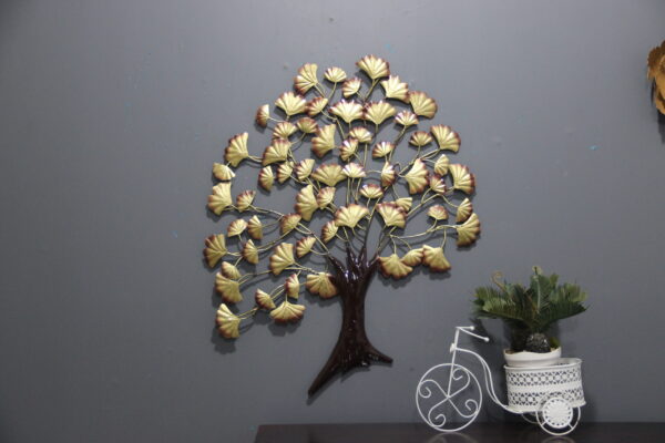 Stylish Metal Tree Wall Art | Exclusive Brass Tree Wall Decor