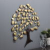 Stylish Metal Tree Wall Art | Exclusive Brass Tree Wall Decor