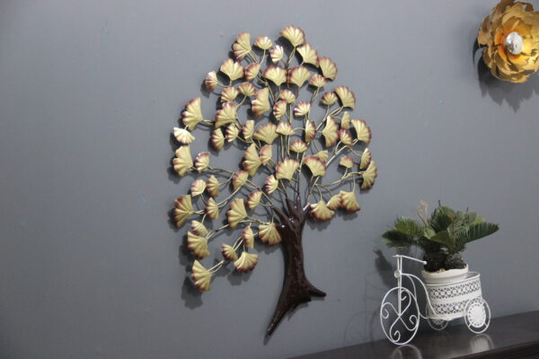 Stylish Metal Tree Wall Art | Exclusive Brass Tree Wall Decor