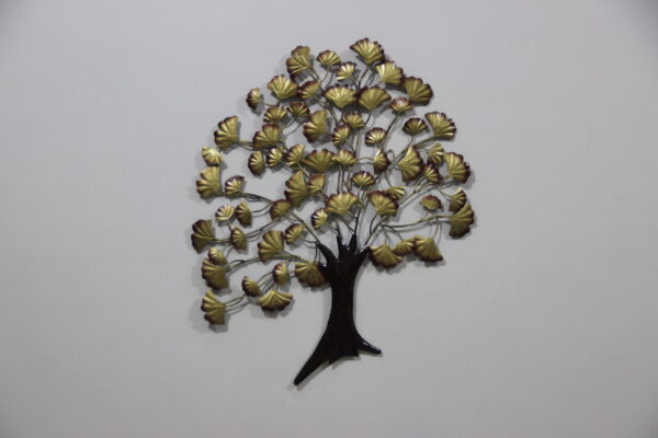 Stylish Metal Tree Wall Art | Exclusive Brass Tree Wall Decor