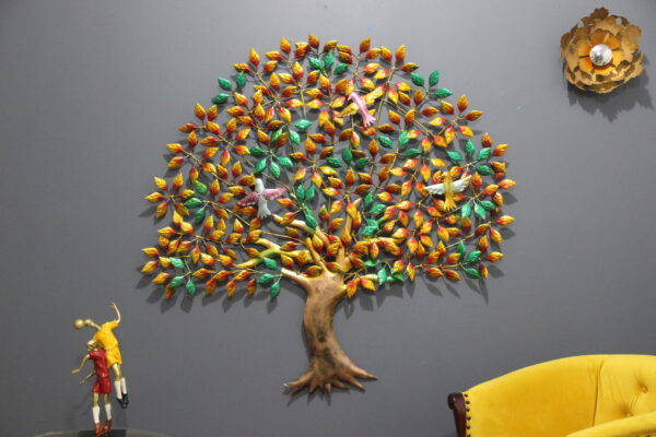 Amazing Metal Multicolour Tree Wall Art | Hanging Decor to Enhance the look of your Home