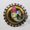 Metal Multicolour Ganesha Wall Art