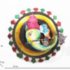 Metal Multicolour Ganesha Wall Art