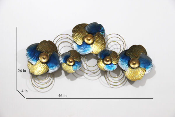 Amazing Metal Decorative Wall Art | Exclusive Metal Flower Wall Art for your Home & Office Decor