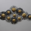 Metal Wall Art in Multicolour | Amazing Metal Flower Wall Art for your Home & Office Decor