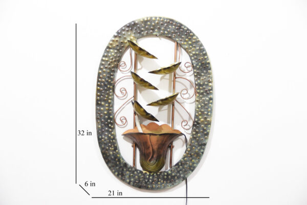 Metal Water Fountan Wall Art | Attractive Collection of Home Decor Water Fountains