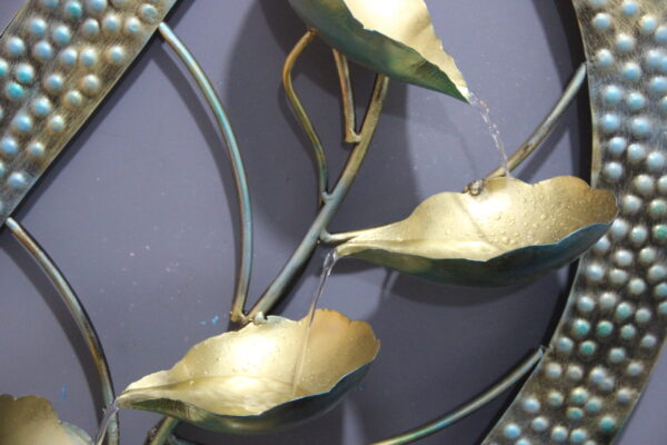 Exclusive Metal Wall Mounted Water Fountain Wall Art for your Home & Office Decor