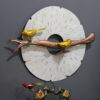 Exclusive Metal White Wall Art | Bird Wall Decor to Enhance the Look of your Home