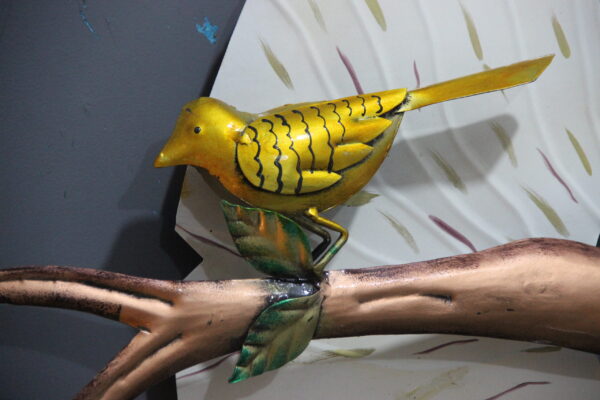 Exclusive Metal White Wall Art | Bird Wall Decor to Enhance the Look of your Home