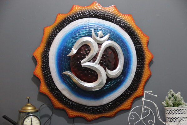 Beautiful Religious Metal Om Wall Art | Om Wall Hanging for Home & Office Decor