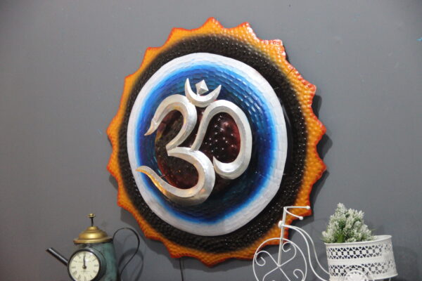 Beautiful Religious Metal Om Wall Art | Om Wall Hanging for Home & Office Decor