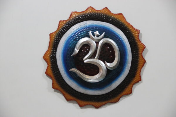 Beautiful Religious Metal Om Wall Art | Om Wall Hanging for Home & Office Decor