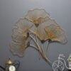 Exclusive Metal Zingo Leaf Wall Art | Flower Wall Decor to Enhance the Look of your Home & Office
