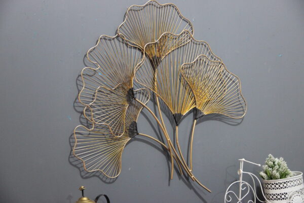 Exclusive Metal Zingo Leaf Wall Art | Flower Wall Decor to Enhance the Look of your Home & Office