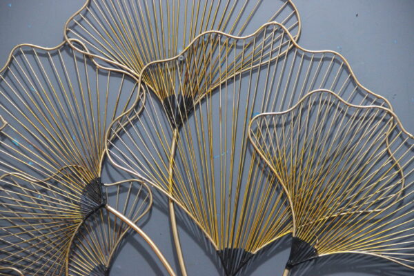 Exclusive Metal Zingo Leaf Wall Art | Flower Wall Decor to Enhance the Look of your Home & Office