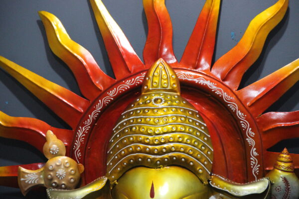 Metal Ganesha Decorative Wall Art