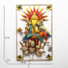 Metal Ganesha Decorative Wall Art
