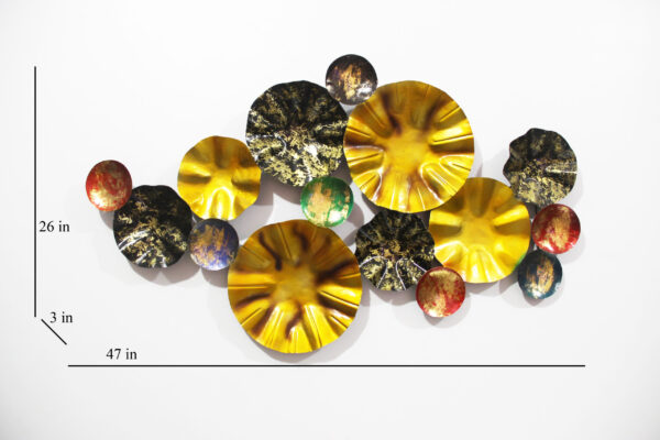 Amazing Metal Multicolour Wall Art Decor to Enhance the Look of your Home & Office