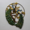 Metal Ring Peacock Wall Art | Home Decor
