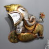 Metal Ganesha Wall Art For Home or Office Decor