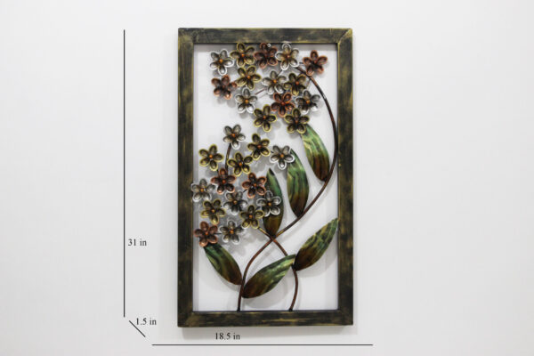 Stylish Metal Wall Art | Flower Hanging Decor to make your Home look Beautiful