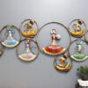Metal Ring Doll With LED