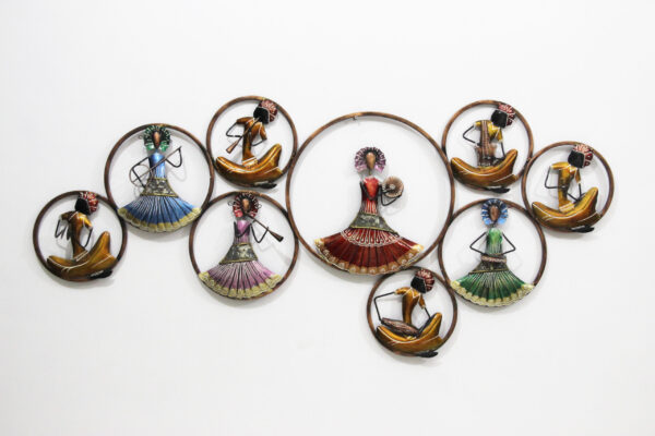Metal Ring Doll With LED