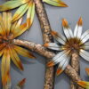 Metal Coconut Tree Wall Art