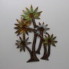 Metal Coconut Tree Wall Art