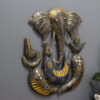 Stunning Metal Ganesha Wall Decor