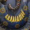Stunning Metal Ganesha Wall Decor