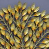 Metal Golden Tree Wall Art
