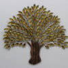 Metal Golden Tree Wall Art