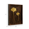 Multicolour Iron Lavya Ginko Leaf Wall Hanging | Best Decorative Items Collection