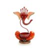 Ganesha Hand Painted Metal Tea-Light Holde